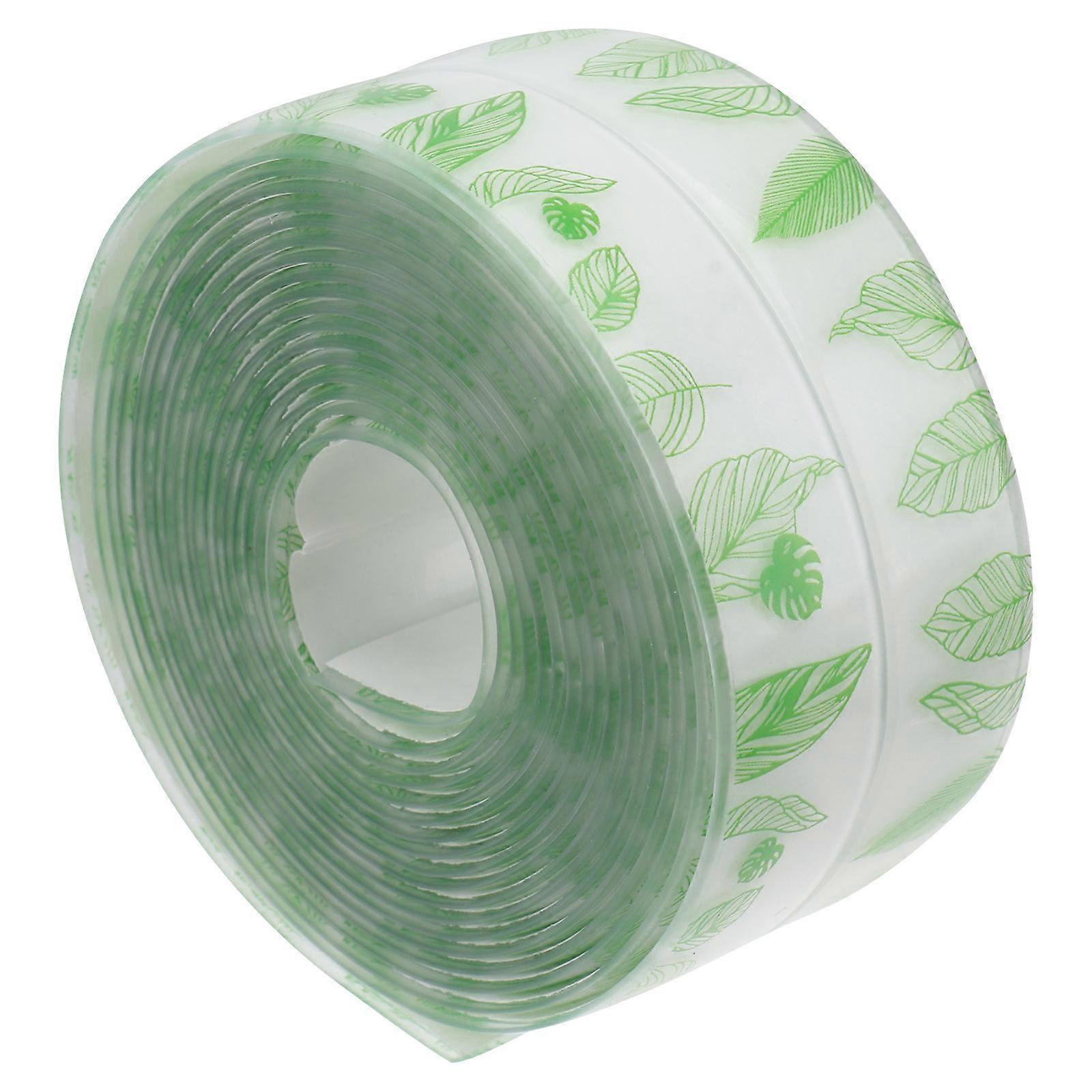 Bathroom Waterproof Tape Kitchen Waterproof Mildew Proof Tape Toilet Use PVC Material Prevent Dirt 1 Roll