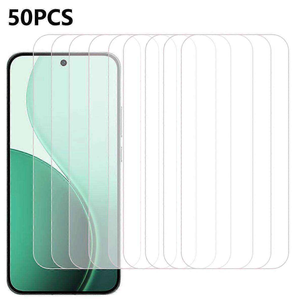 TKdaddy Oppo Reno14 5G(グローバル)スクリーンプロテクター用50個傷防止強化ガラスフィルム