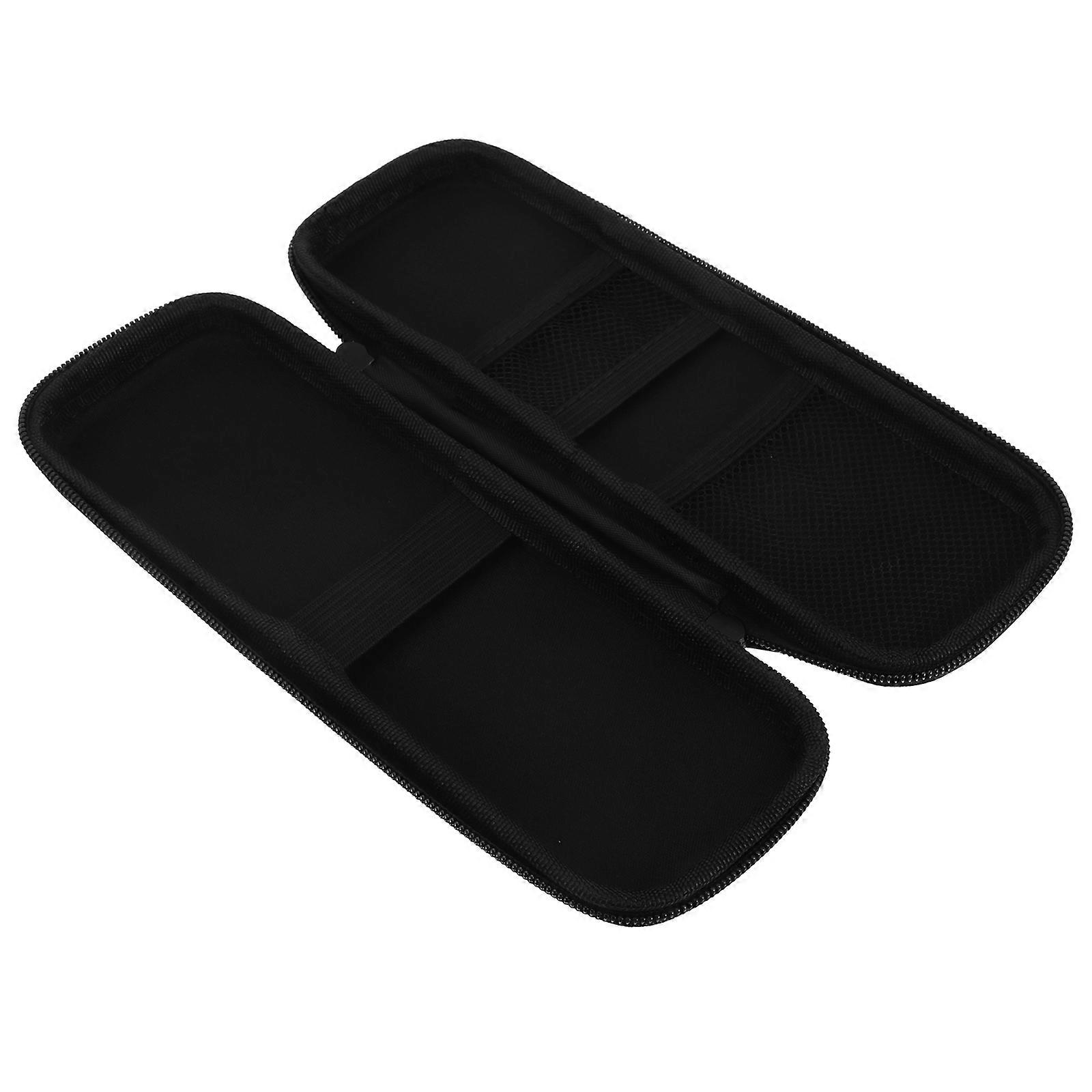 Eva Electric Toothbrush Travel Case Large Hard Shell Protective Storage Bag with Mesh Pocket for Toothpaste and Floss Organizer Durable Cover for