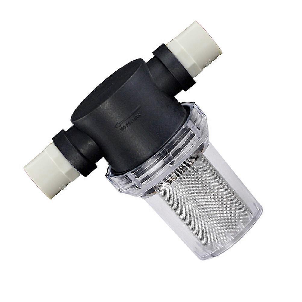 Pressure Washer Inlet Filter for Gardeners in Black with 32 PVC and 40 Mesh for Water Purification 1Pcs