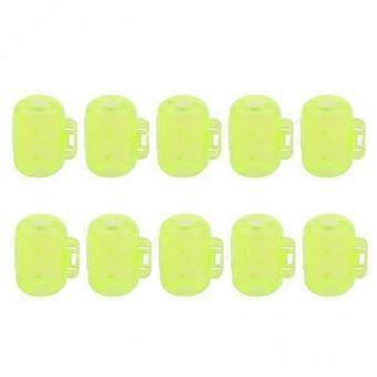 8X 10pcs Fishing Lure Hook Protector Cover Jig Hook Caps Case 16mm SZRH A-W