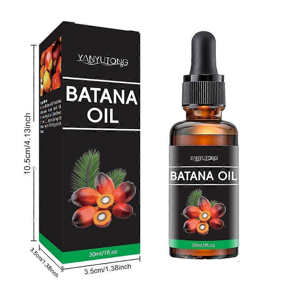 زيت باتانا لنمو الشعر 60 مل ، زيت باتانا للشعر نقي وطبيعي 100٪ من هندوراس ، يمنع تساقط الشعر ، زيت طبيعي للرجال والنساء لأكثر سمكا وسترون