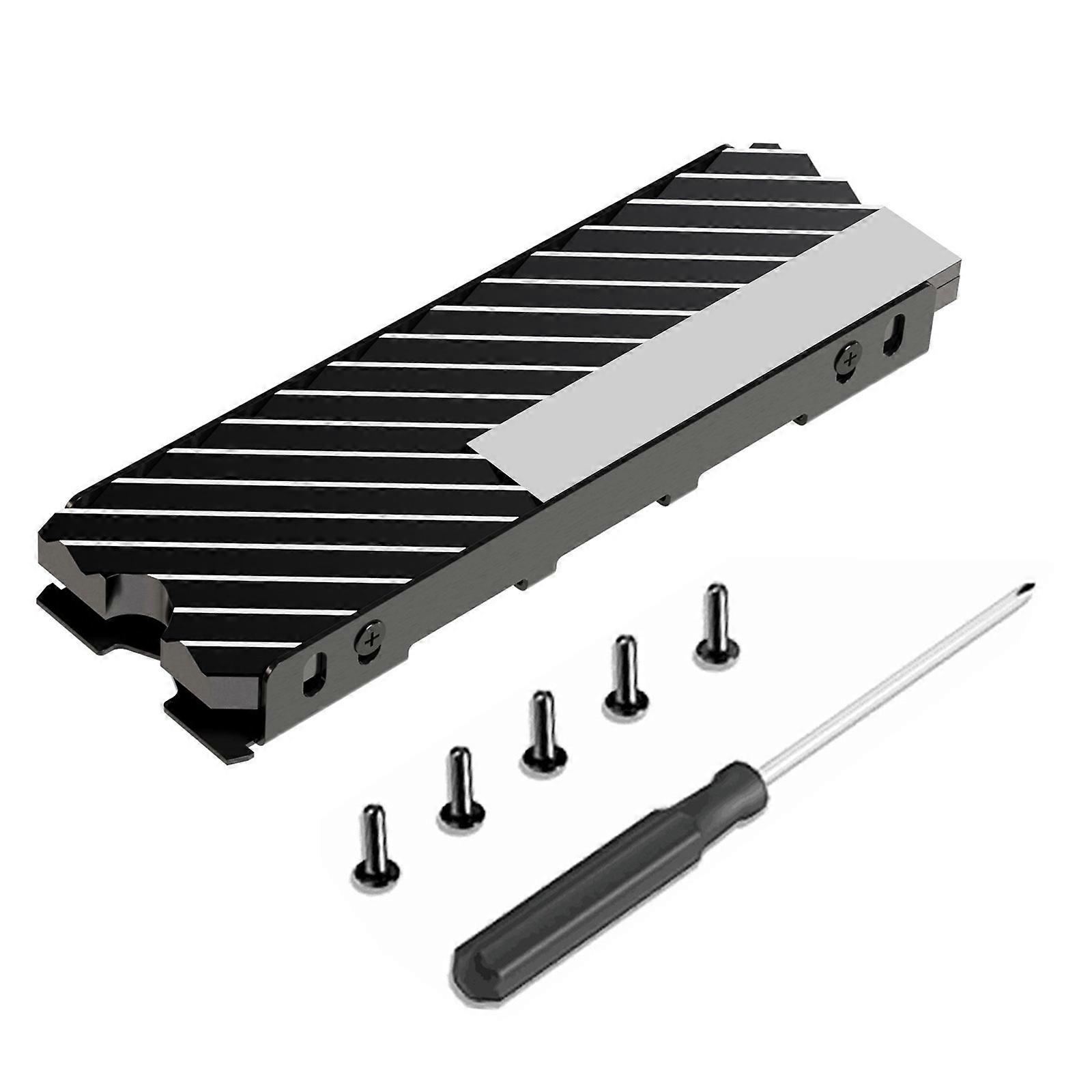 Slim Profile Cooling Solution For NVMe SSDs 2280 High Efficiency Heat Dissipation And Universal Compatibility Multicolor