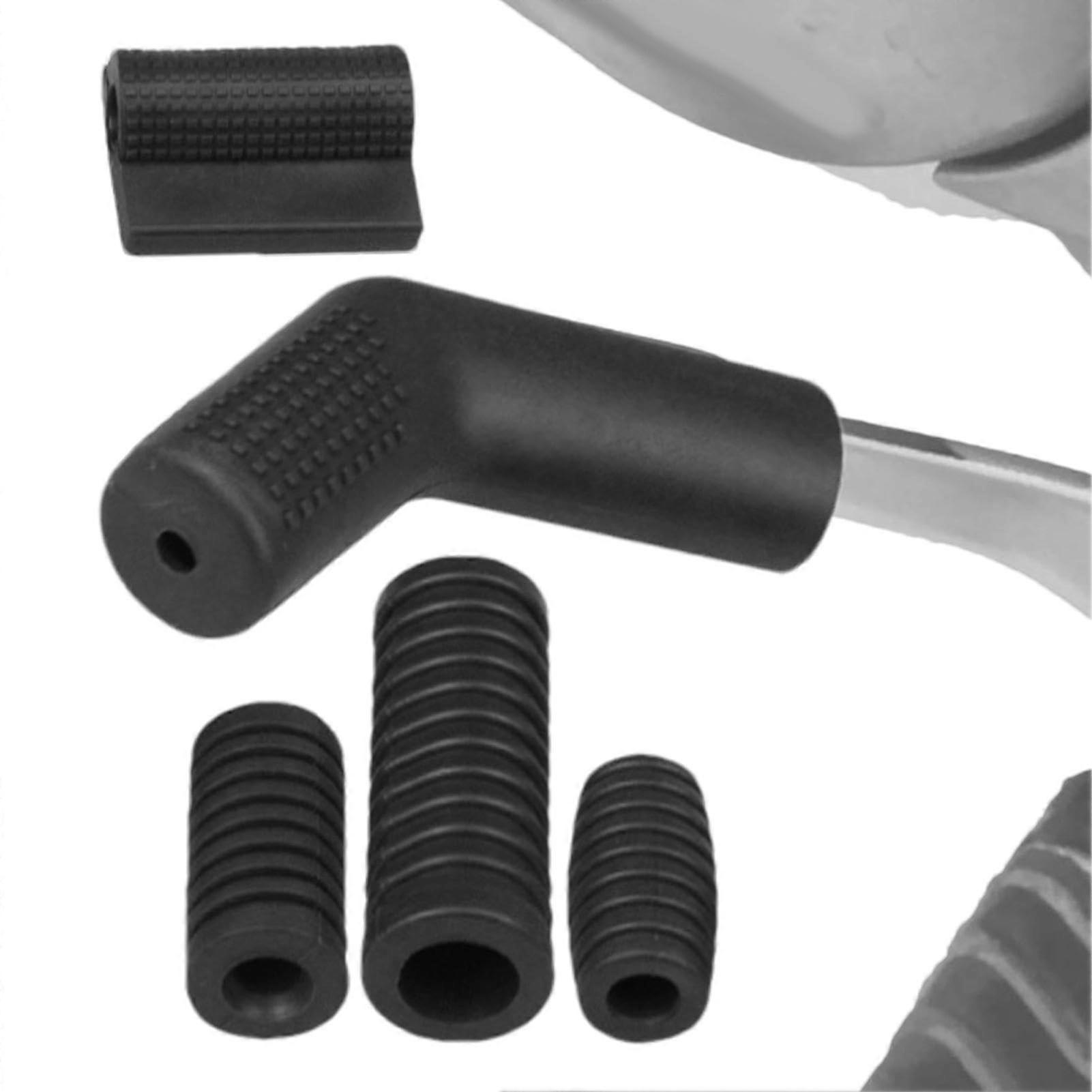 Motorcycle Gear Shift Lever Sleeve Universal 5x Soft Non-Slip Pedal Covers, Flexible Shift Boot Protector