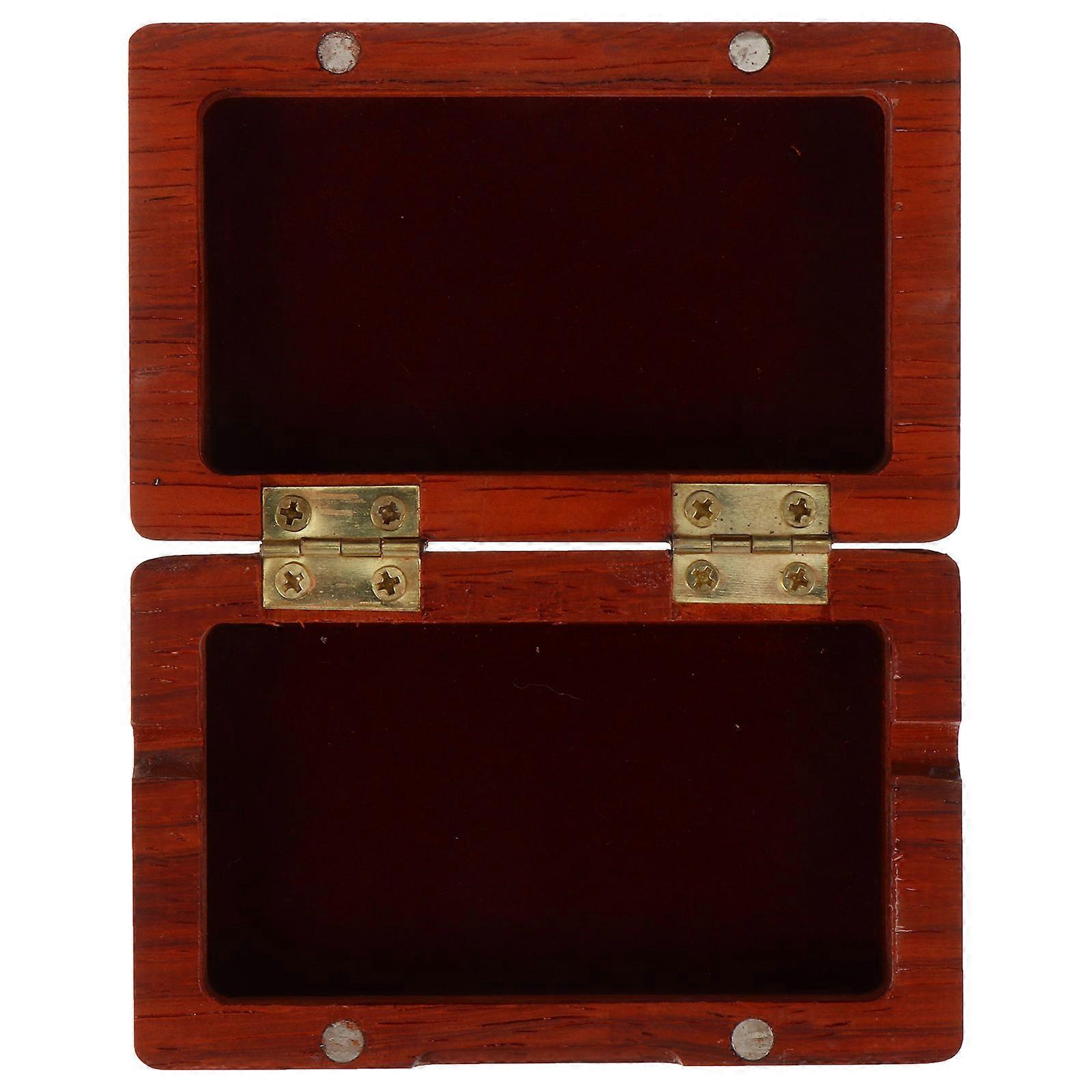 Reeds Storage Box Wooden Case Music Practice 9.5X6X2.5Cm Easy To Open 1Set