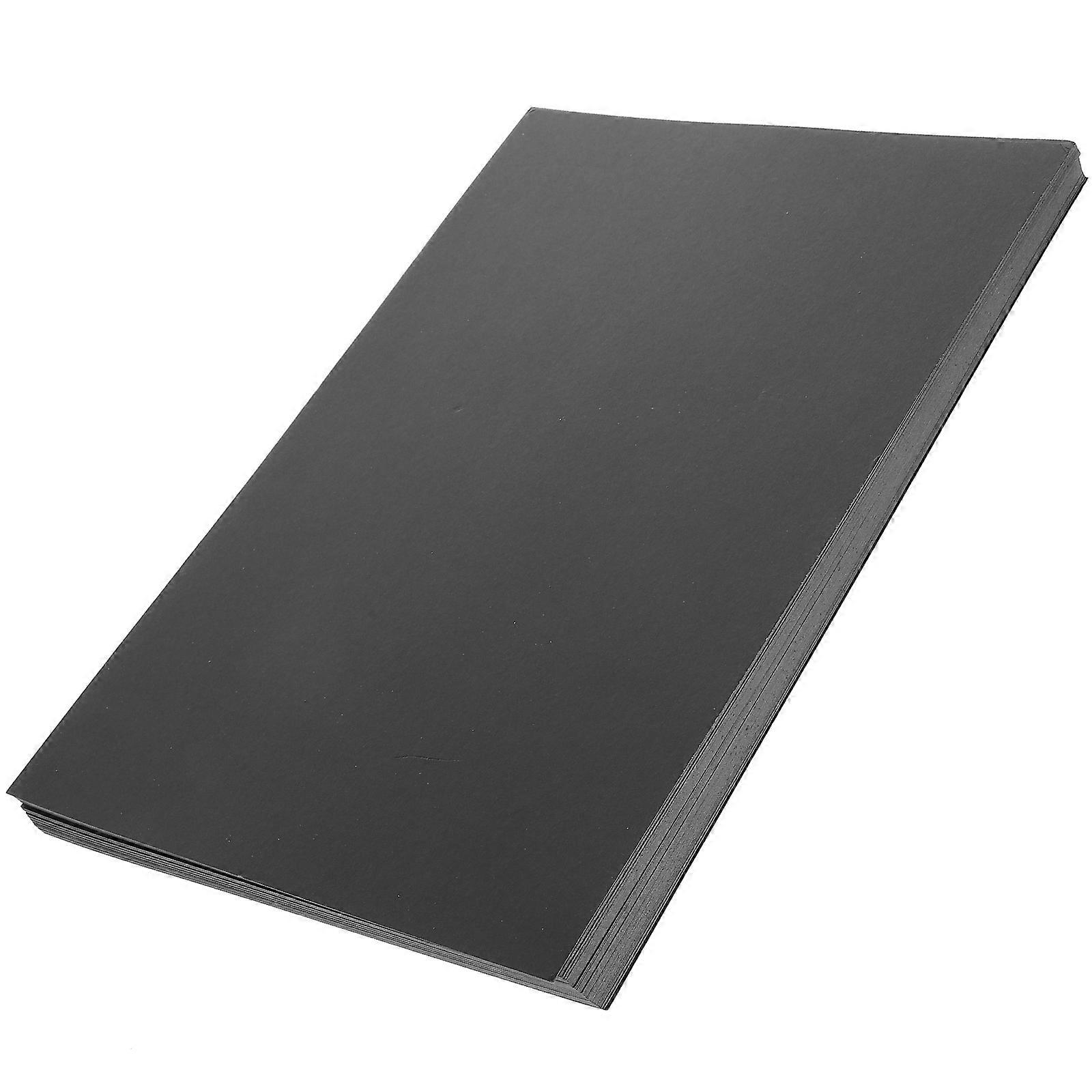 50 Sheets Black Drawing Paper for Kids Painting Arts and Crafts Versatile Paper for Sketching