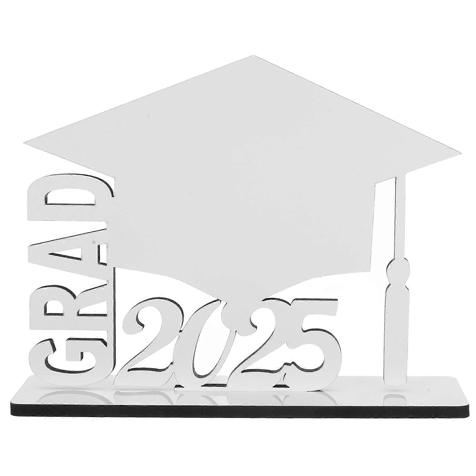 DIY Graduation Photo Frame Sublimation Plate for School and Nursery Party Decorations