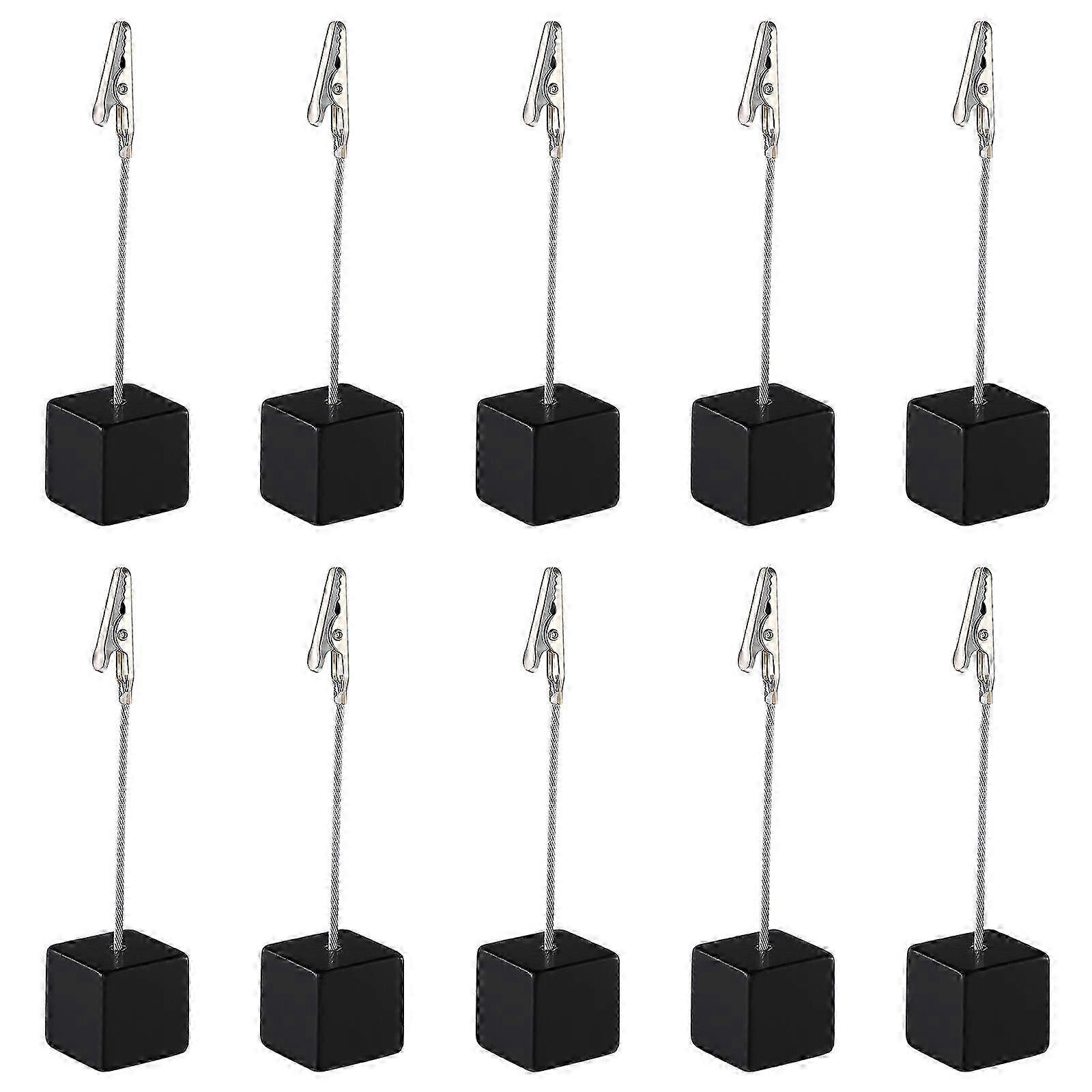 2025 10 Pcs Desktop Stand Paper Clip Holder Table Number Stands Wedding Table Numbers Picture Holder Stand