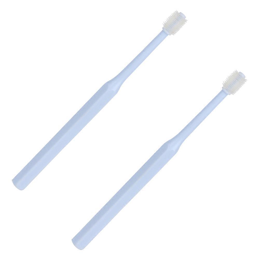2Pcs Household Cat and Puppy Toothbrush for Oral Cleaning Comfortable Kitten Toothbrush
