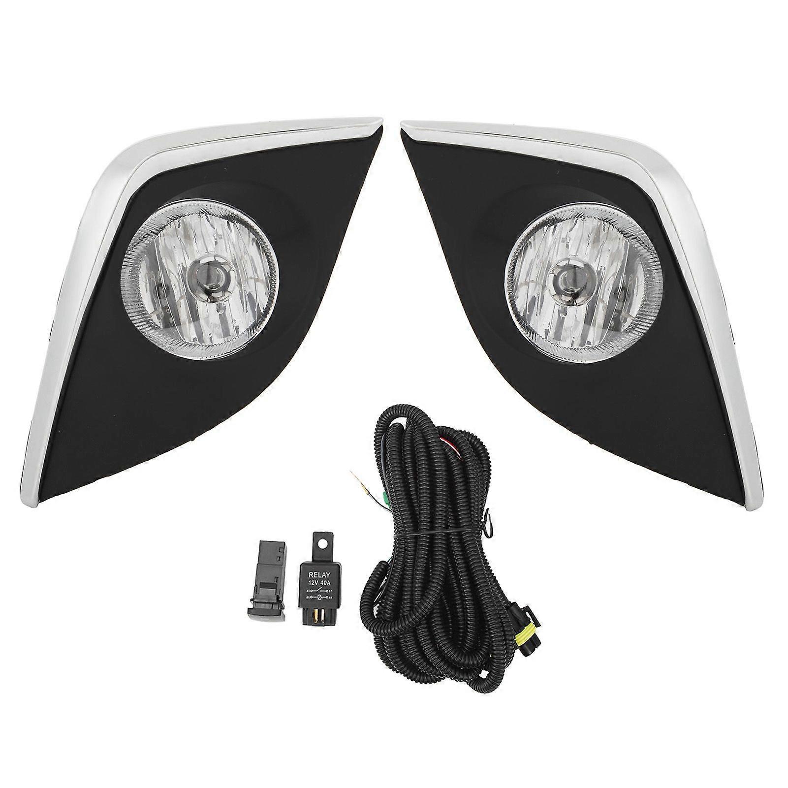 corolla 2014 2016 fog lights kit with wiring switch