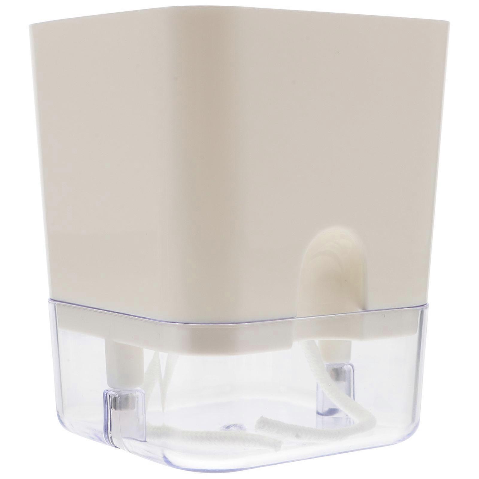 Self Watering Pot Wall Mounted Flowerpot 11x11x13.5cm Ideal For Use Compact Automatic Moisturizing 1 Set