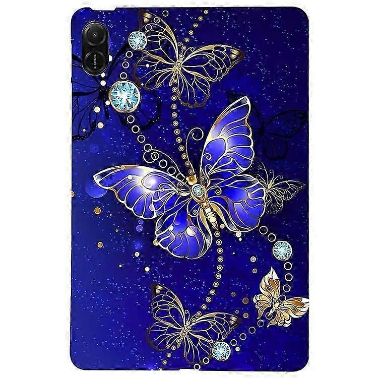 Compatible For Honor Pad X8a TPU Case Pattern Printing Slim Tablet Protective Cover