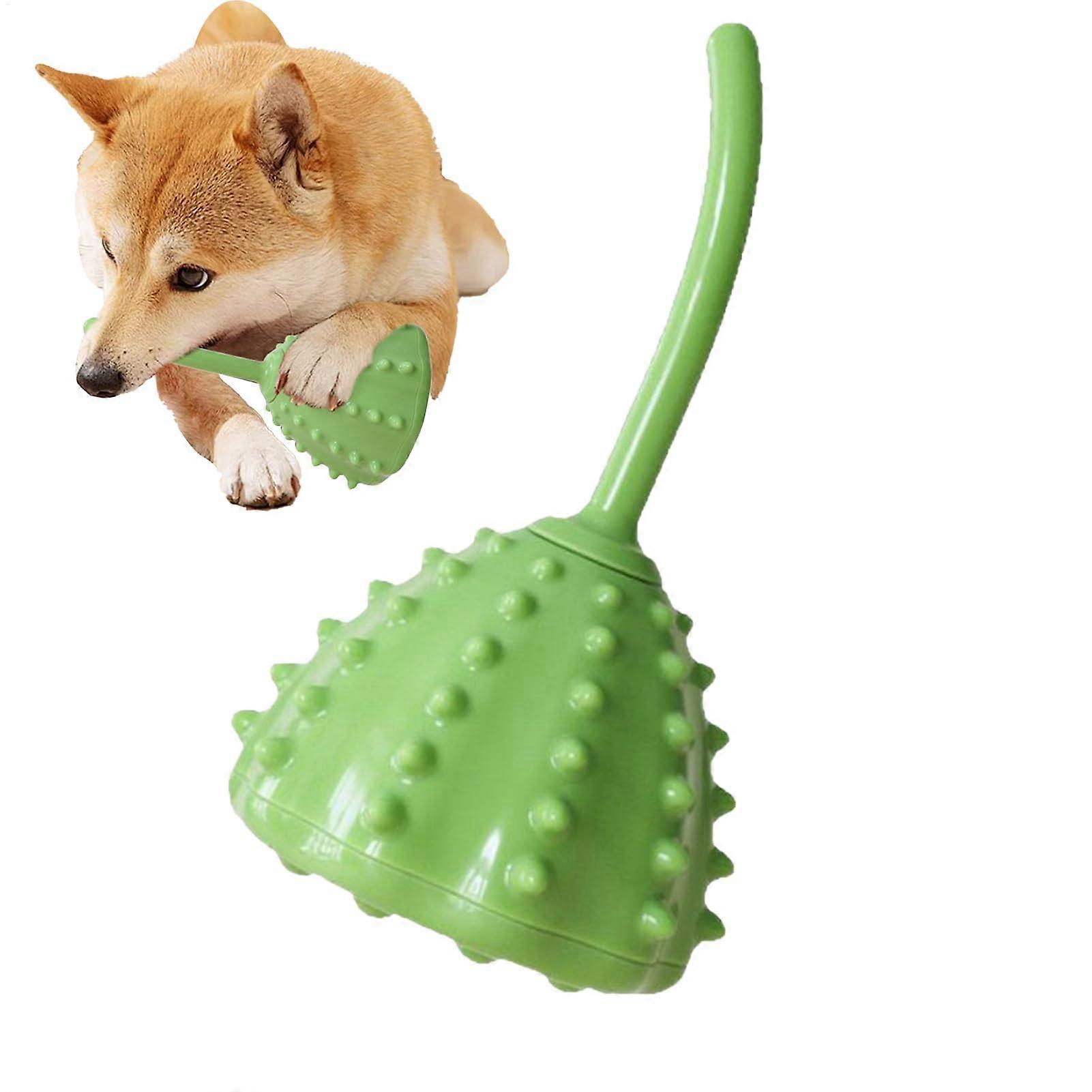 Dog Toy, Interactive Chew Toy with Feeder as Toothbrush for Puppy Training