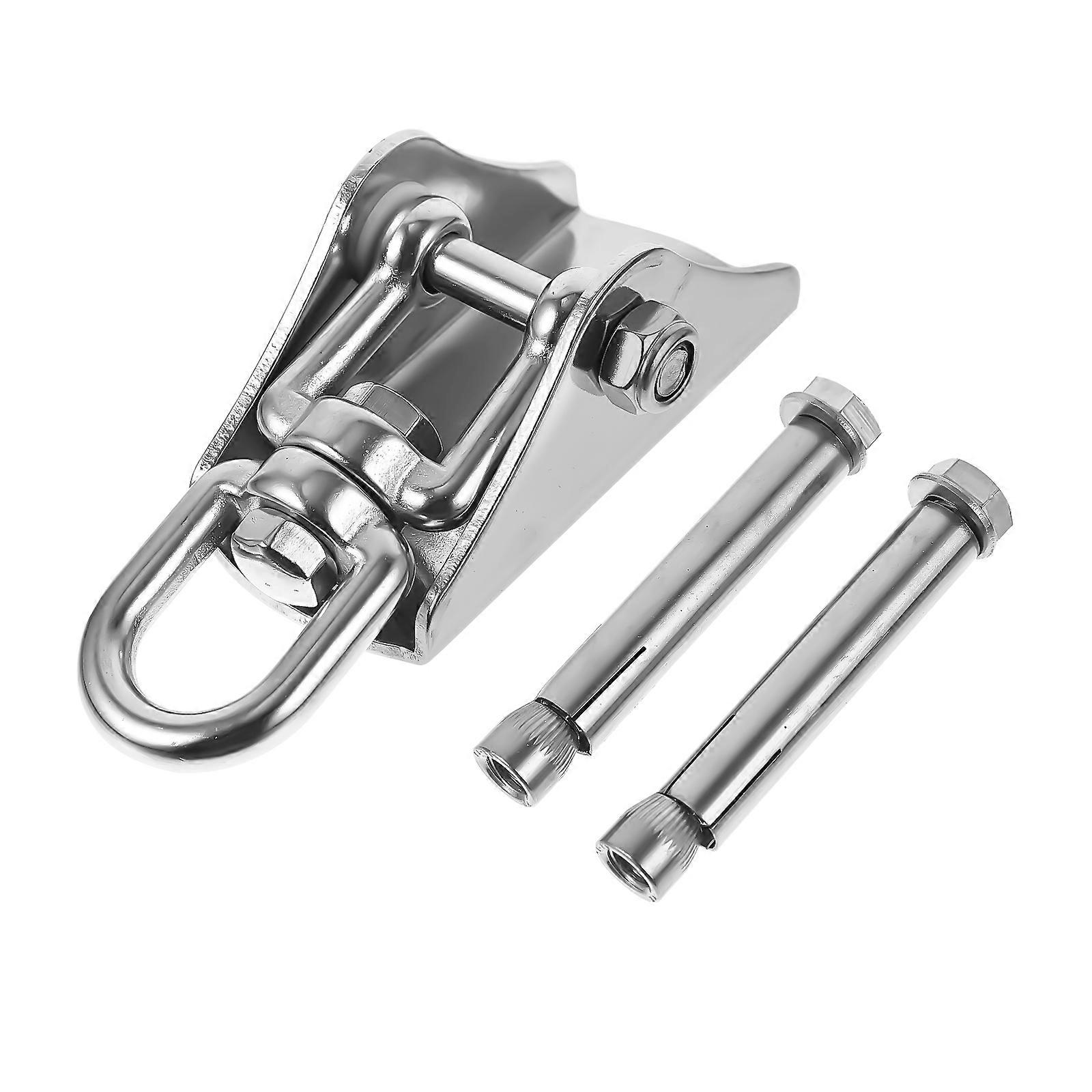 Compact Heavy Duty Swing Hanger Stainless Steel Ceiling Hook For Various Mounting Occasions Suitable For Adults 1 Set