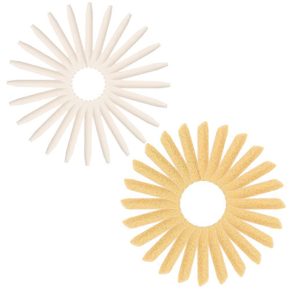 50 Pieces Assorted Color Fiber Paint Pen Points for Marker Replacement Nibs Suitable for Pen Use