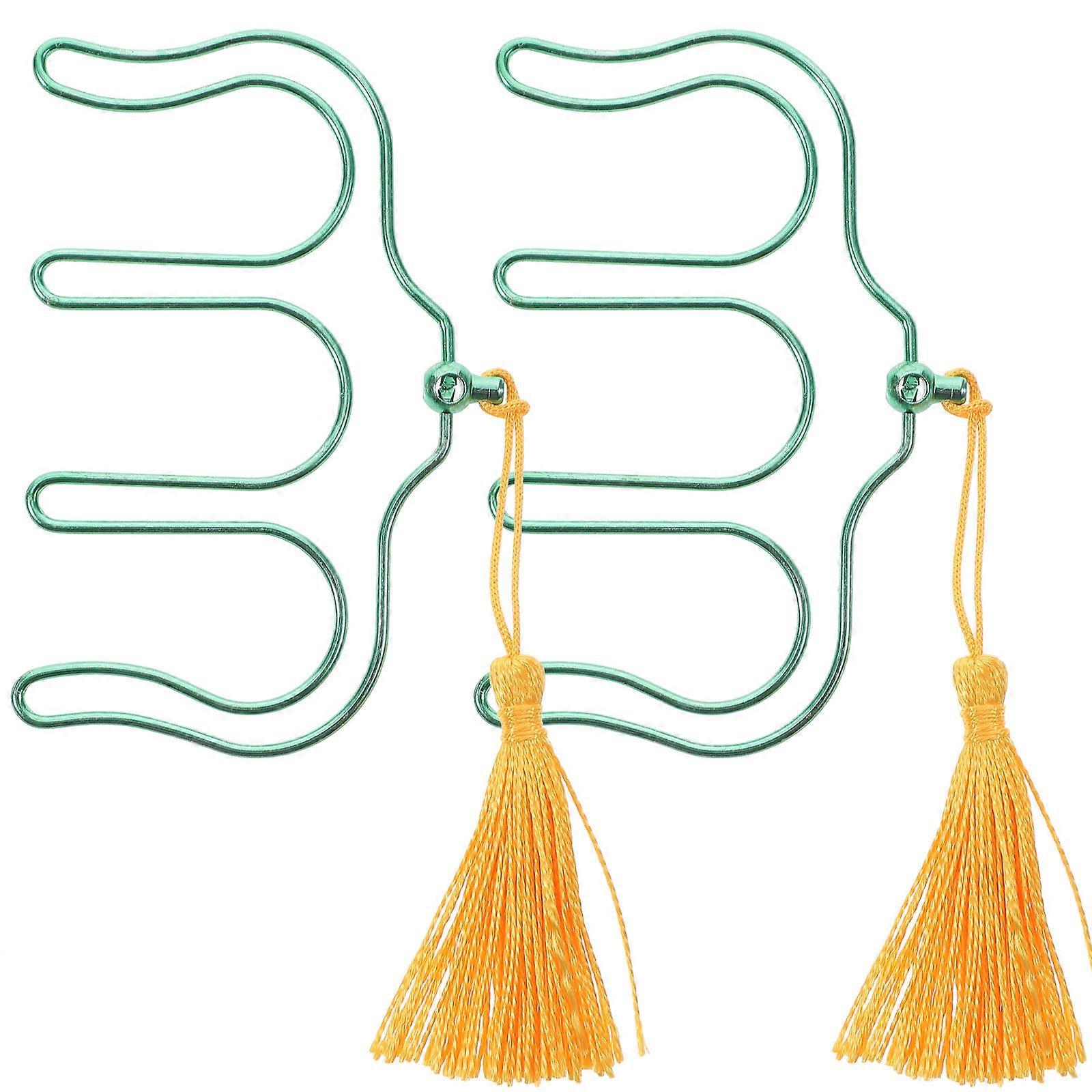 Metal Music Sheet Holder Clip For Musicians Green Color 2Pcs With Simple Design Ideal For Indoor And Outdoor Use