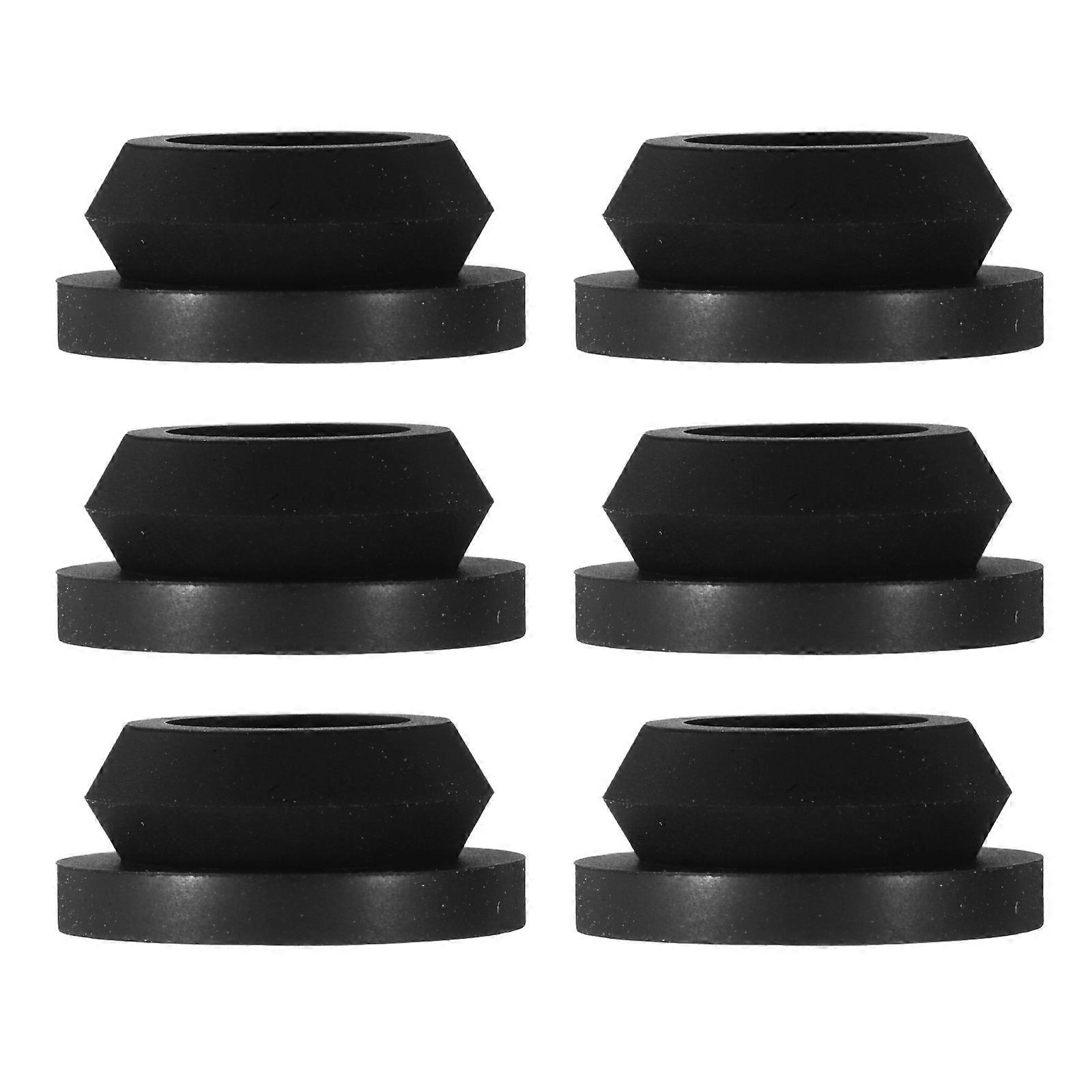 6pcs RV Stove Top Replacement Rubber Grommets for Cooktop Grate Stability – Fit for Camper, Trailer, and Motorhome Stovetops – Lightweight, Easy DIY