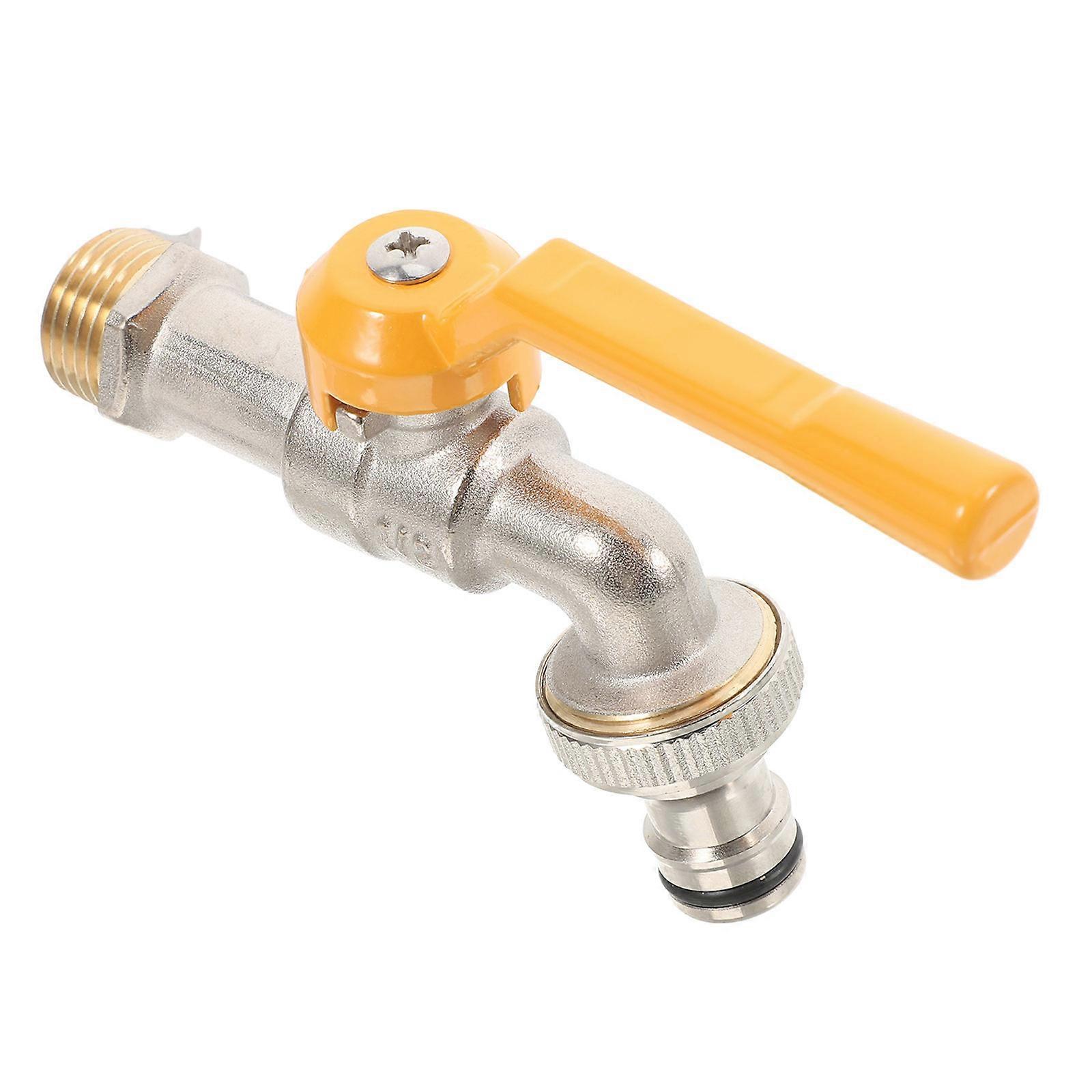 1 Set Of Outdoor Garden Faucet Replacement Part Multi Function Double Outlet Water Faucet