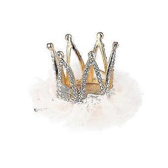 Elegante pinza para el cabello con corona de estrás para niños - Accesorio de horquilla elegante para niñas, perfecto