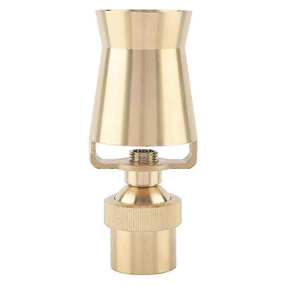 Brass Adjustable Ice Tower Fountain Nozzle, 1 Inch DN25