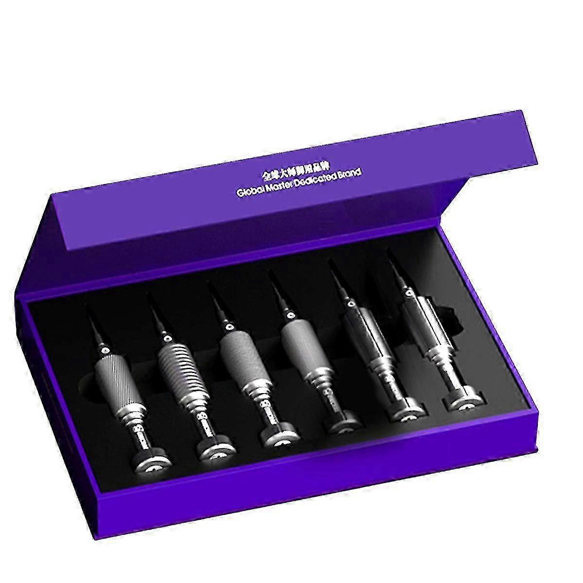 Mechanic Precision Screwdriver iShell MAX 6In1 High Hardness for Bottom Internal Disassembly of Phones