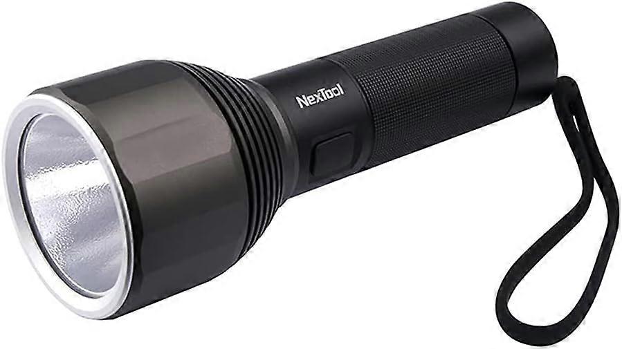 Rechargeable High Brightness IPX7 Waterproof LED Torch 2000 Lumens, 5 Light Modes, 380m Super Penetration
