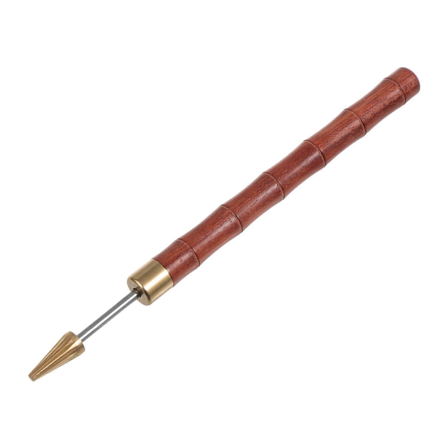 Leather Edge Dye Pen Dual-Use Oil and Glue Stick for Handmade Leather Projects Precise Edge Sealing