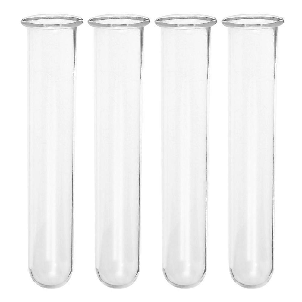 4個のガラス試験管伝搬プランタークリア伝搬管植物テラリウム多目的ガラス管