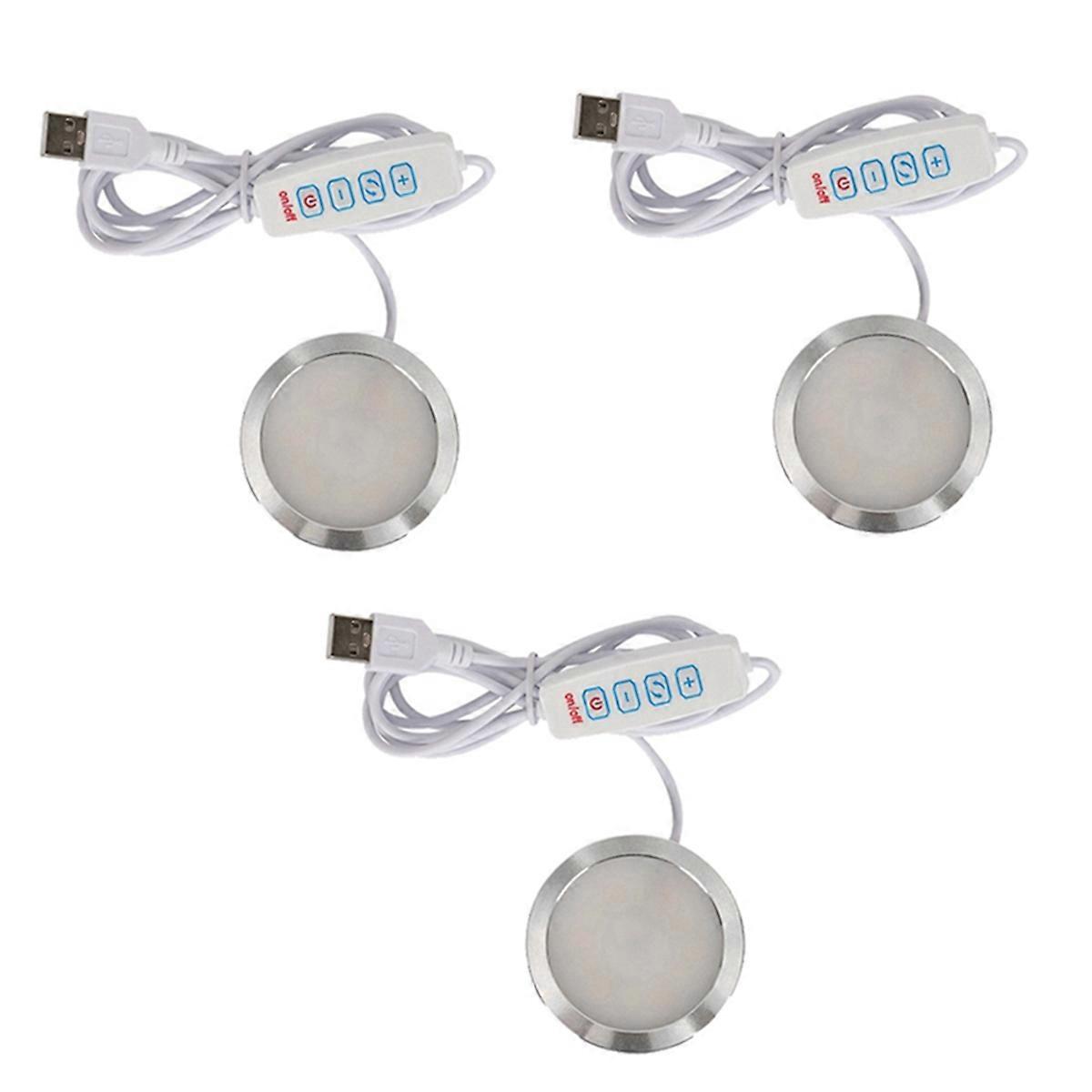 Für LED-Lampen-Kit Einstellbares Licht-Kit LED-Lichtteile Hardware DIY-Modell Weiß / Kaltes / Warmes Licht Ohne 3 Stück