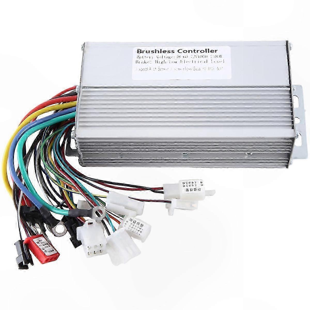 High-Performance Brushless E-Bike Controller 48V-72V 1000W-1500W Dual Mode Speed Control