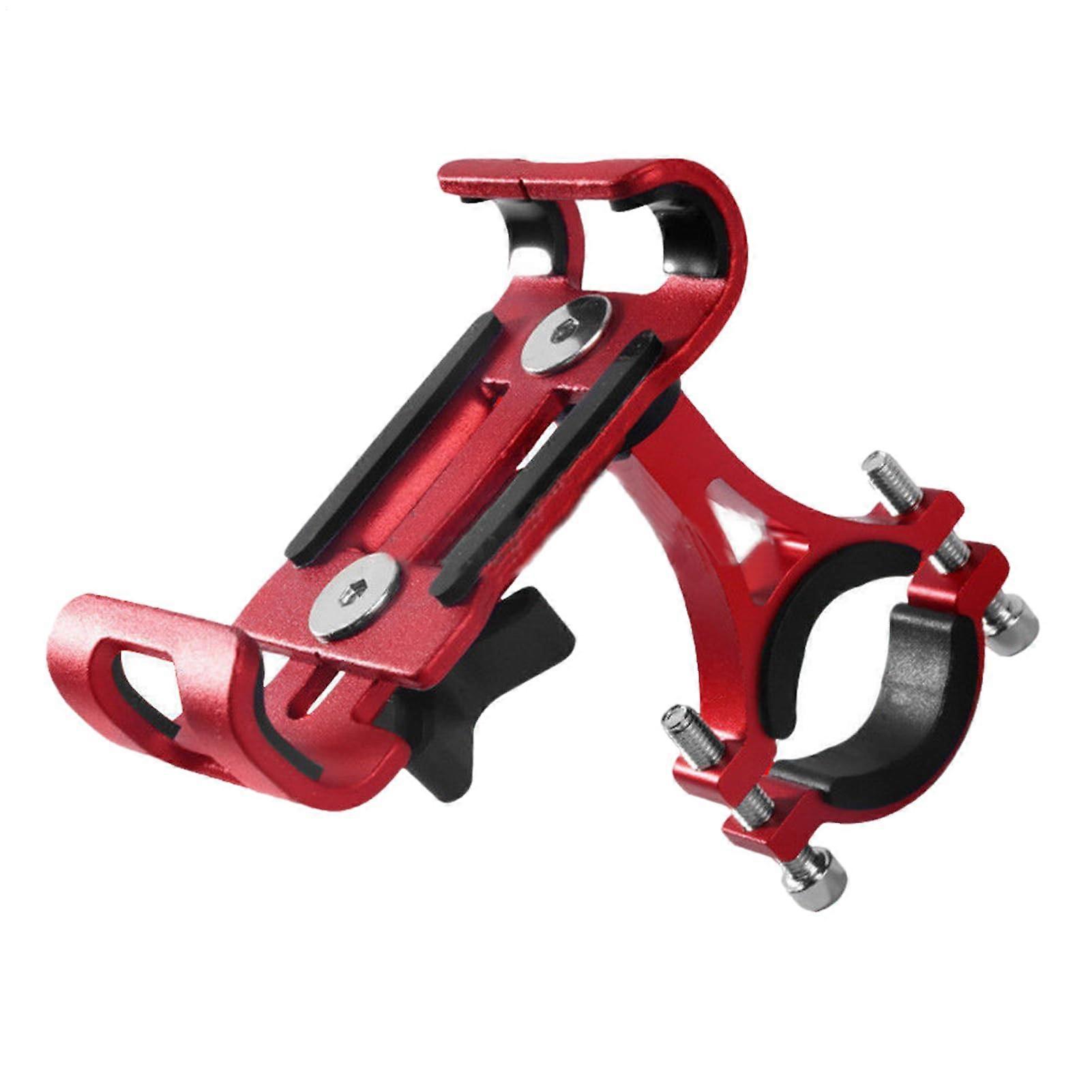 Motorcycle Phone Mount Adjustable 360° Swivel, AntiSlip Pad, Easy Handlebar Install