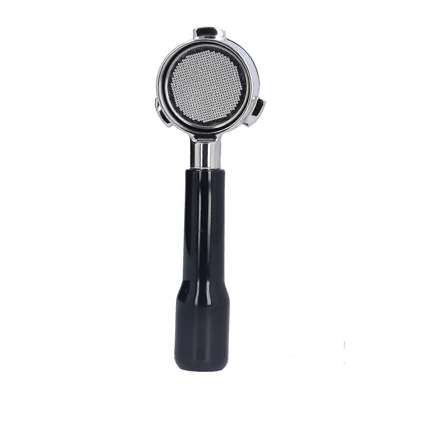 Bottomless Portafilter Handle for Delonghi 3-Handle Coffee Maker with 54mm Vinyl Handle
