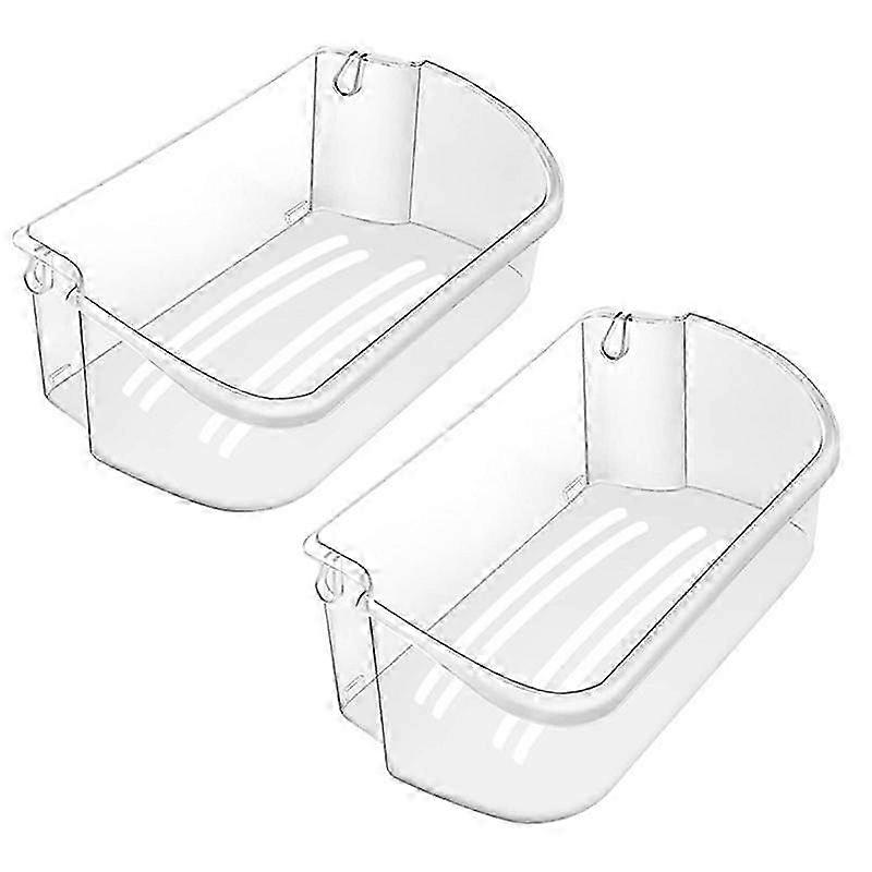 suitable for refrigerator 2-pack door bin replacement part, model 240356402, compatible with door sh