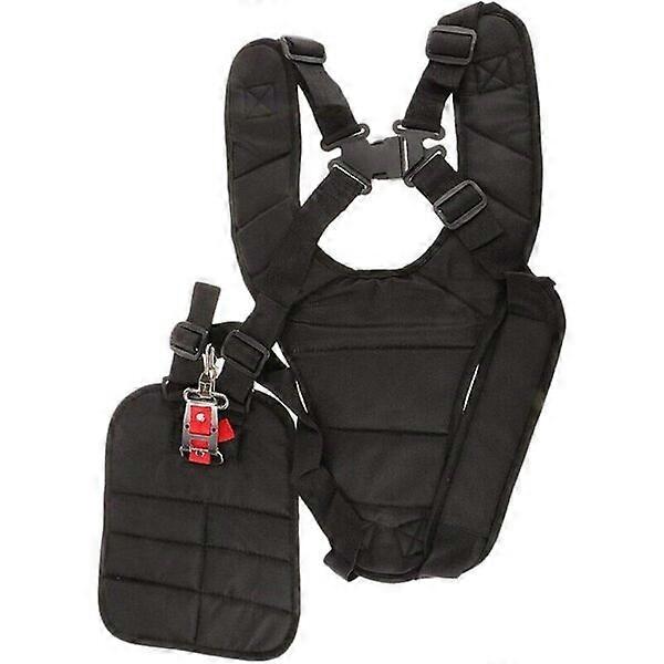 Lawn mower shoulder strap, quick release connection, relieve shoulder pain