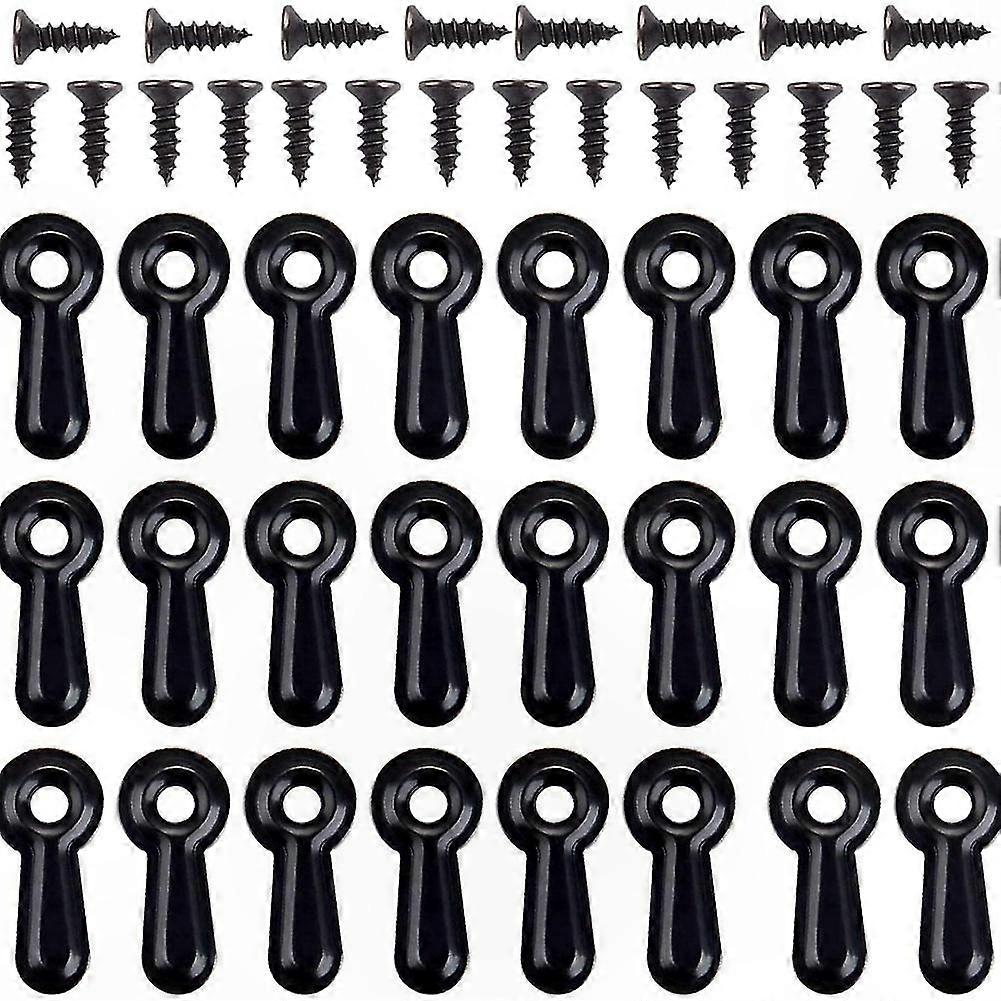 100 PCS Frame Fasteners Clips, Picture Frame Turn Button Hardware Backing Clips Set
