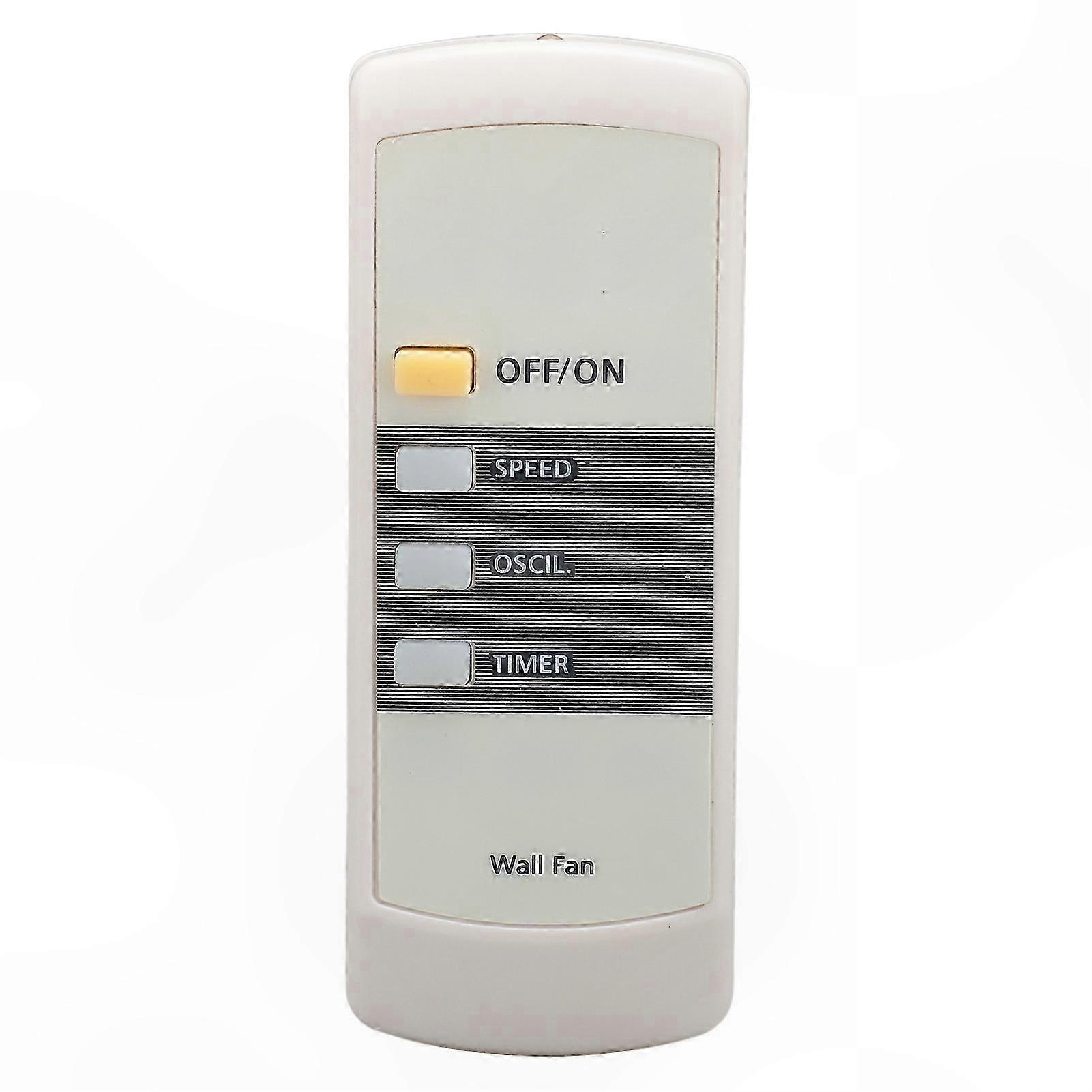 Multi-Functional Remote Control for Compact Wall Fans, Easy-to-Use Home Essential