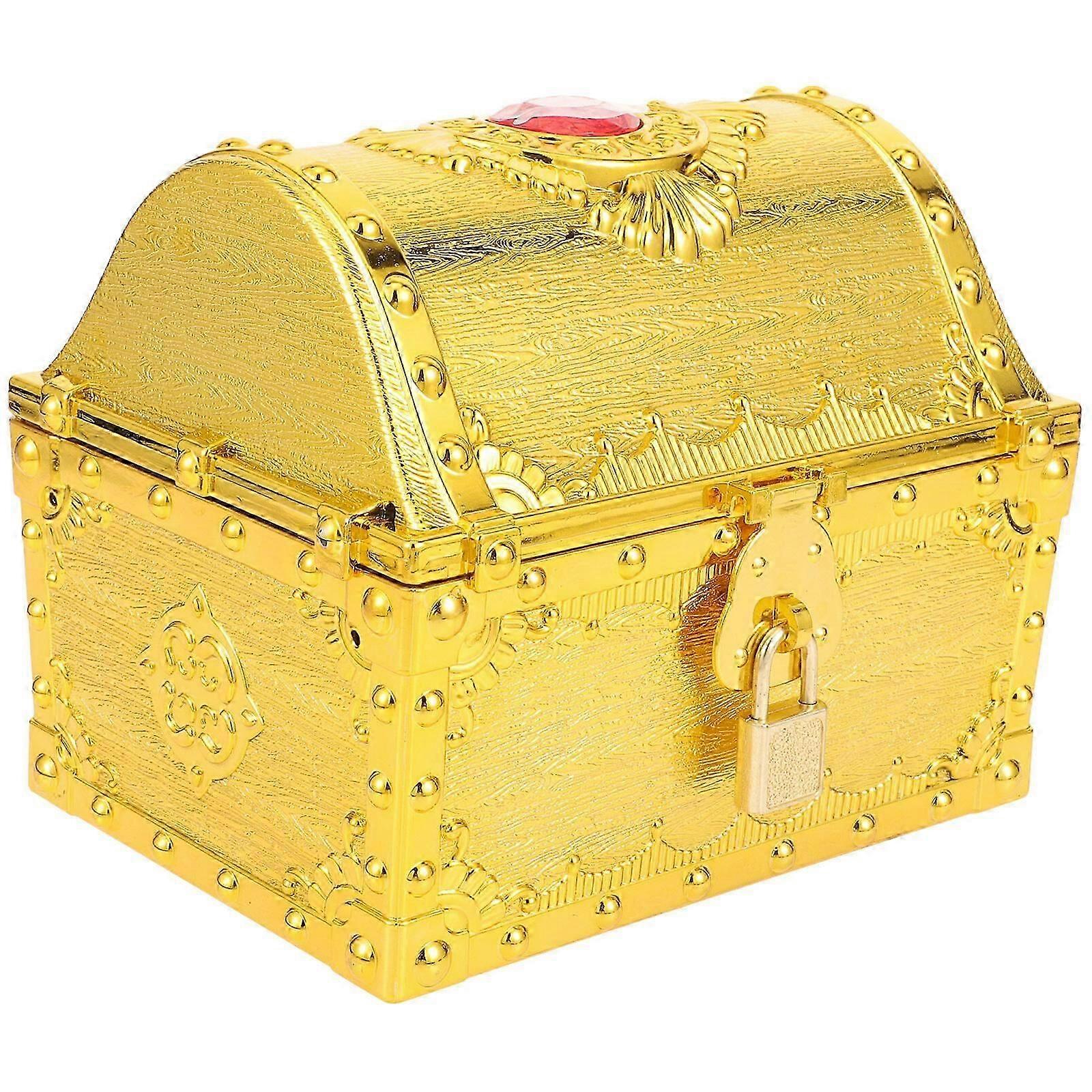 Comoara Cufăr Pușculiță Decorative Comoara Cufăr Trinket Box Pirate Party Favor
