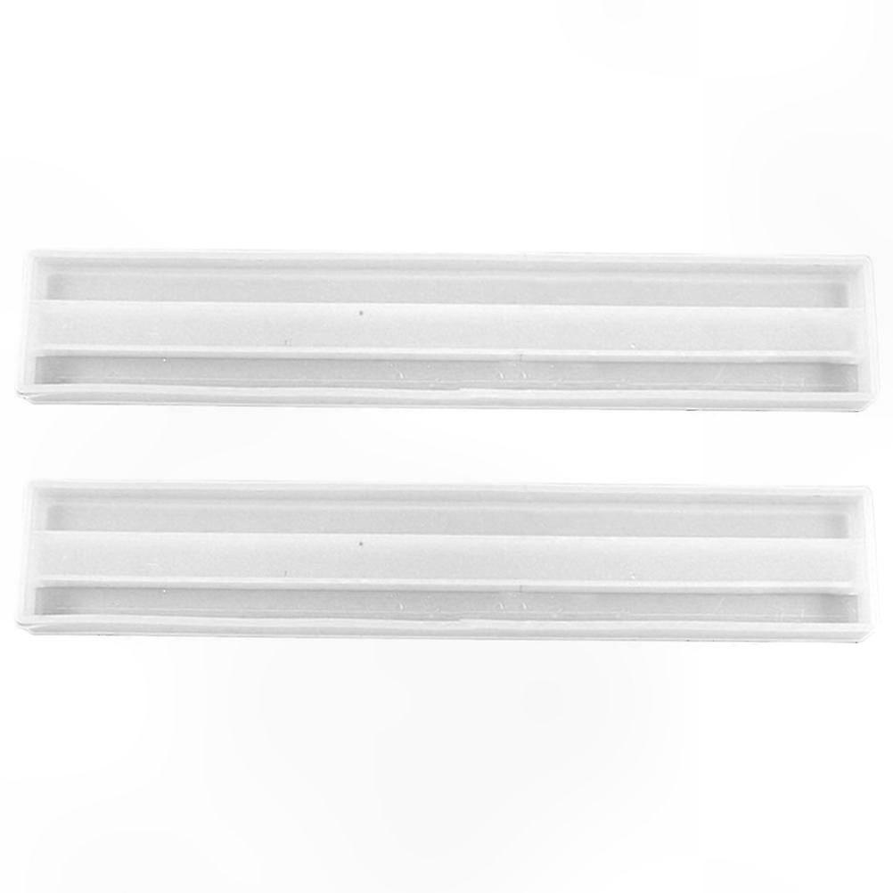 2-Pack Silicone Domino Stand Molds for DIY Crafting & Decoration