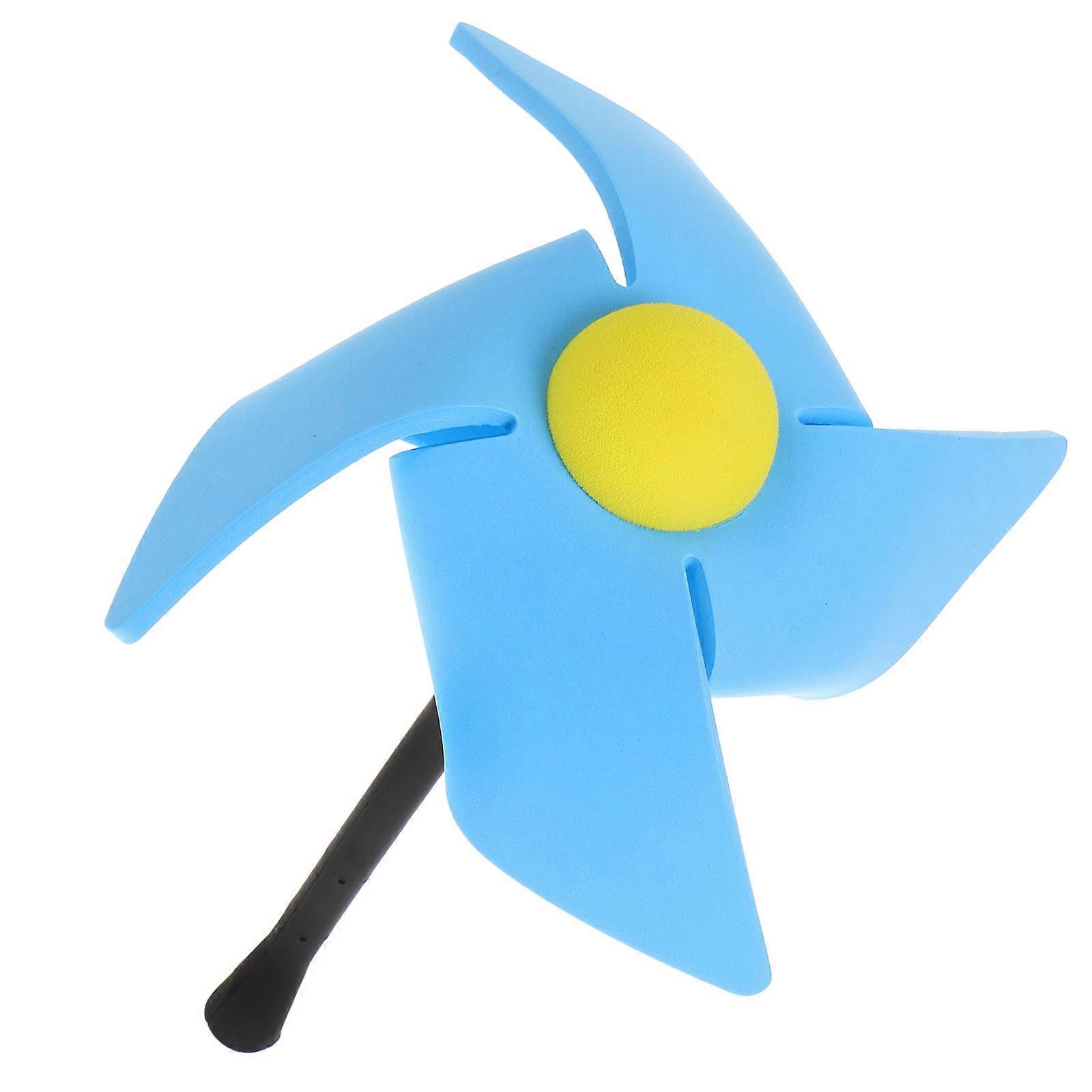 Blue Car Antenna Decorations with Small Windmill for Unique Stylish Look EVA Material