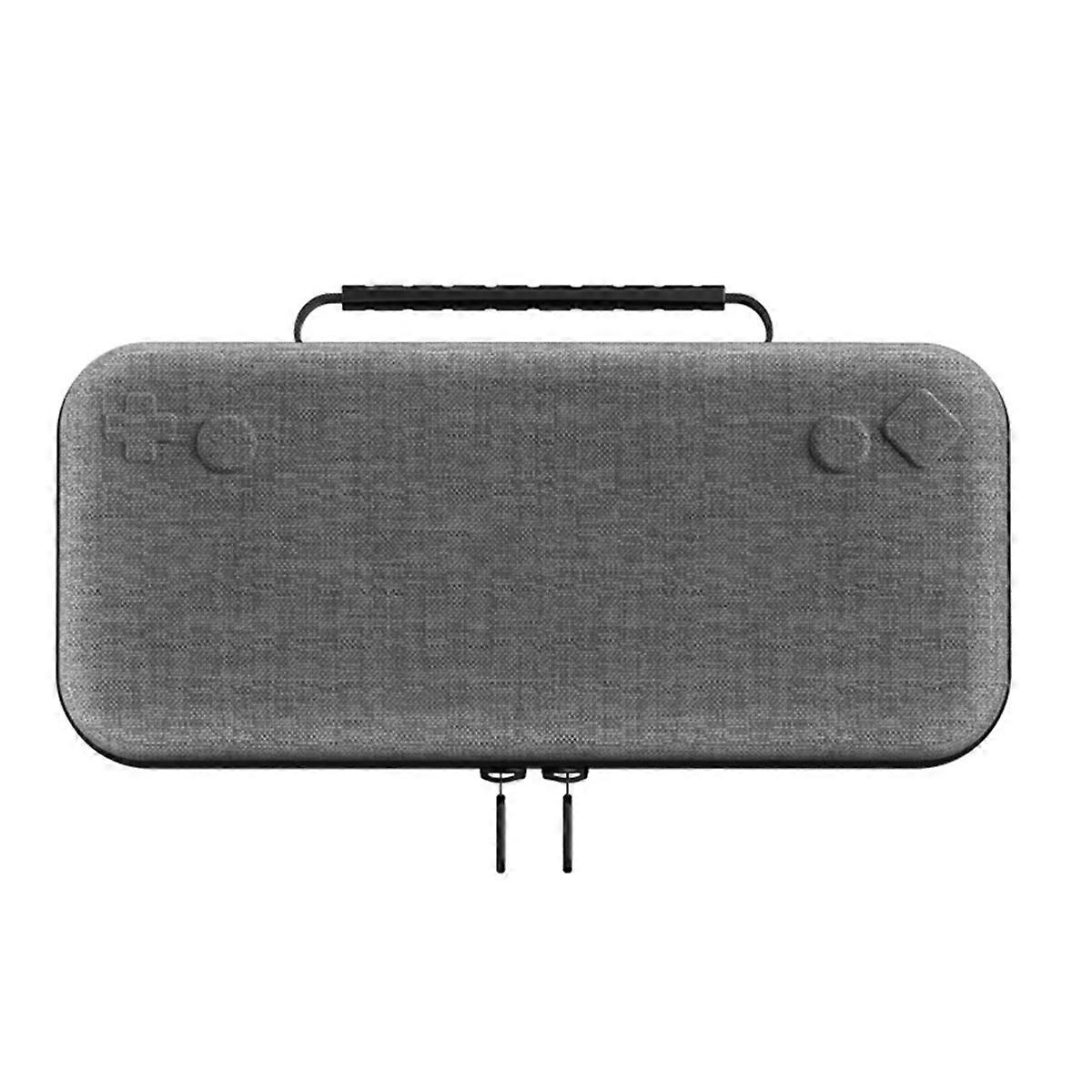 EVA Storage Bag for Portable Carrying Case Dustproof Hard Travel Handbag Console Accessories Grey