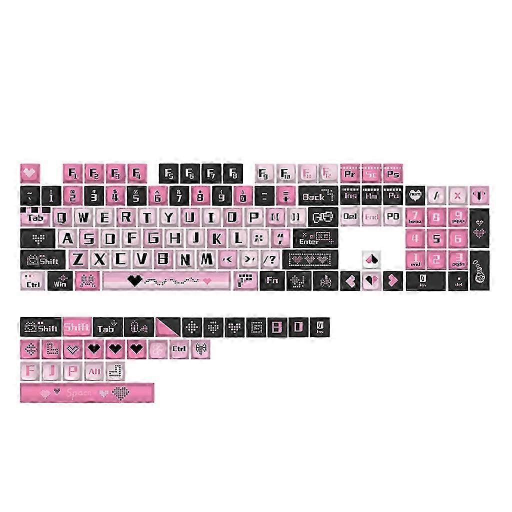 131PBT Heat Sublimation XDA Profile Dreamy Color Keycap for Mechanical Keyboards Smooth and Oil-Proof PBT Keycaps