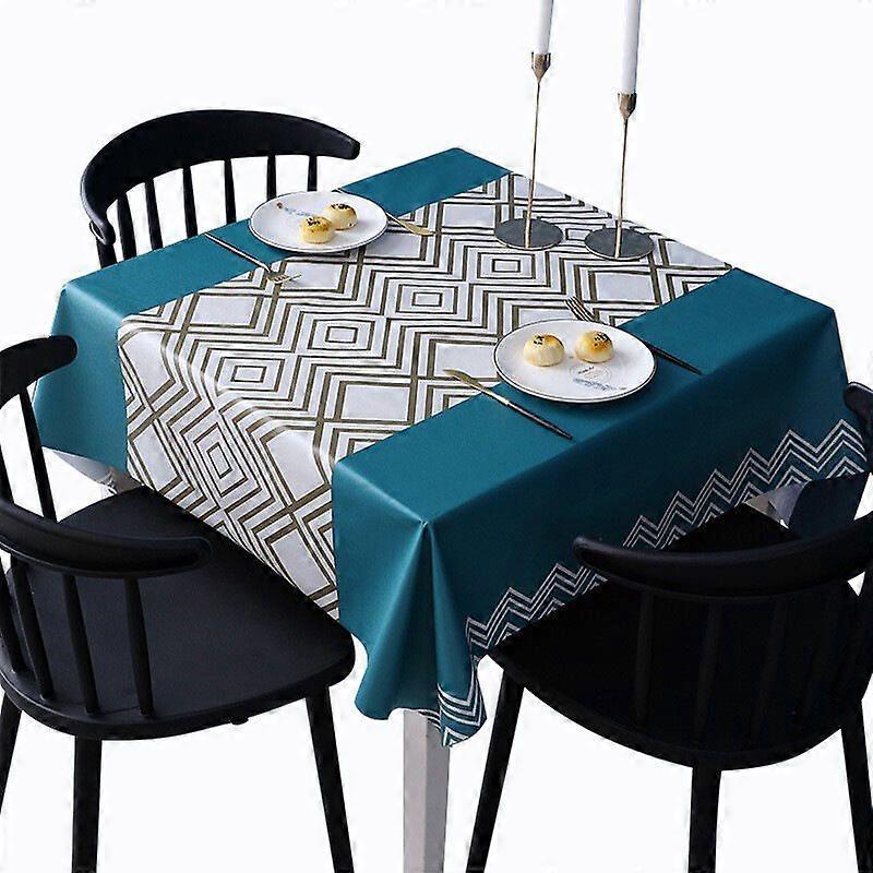PVC Tablecloth, Rectangular Tablecloth, Rectangular Anti-Stain Tablecloth