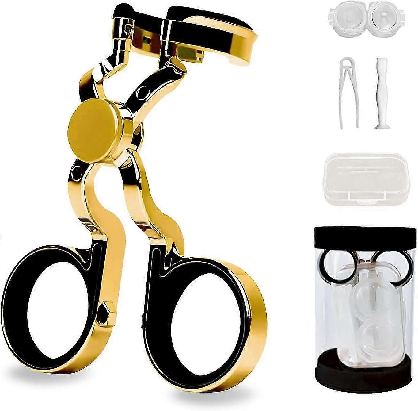 Contacts Lens Helper, Contact Lenses Wearing Aids, Contact Lens Eyelid Stretcher, Contact