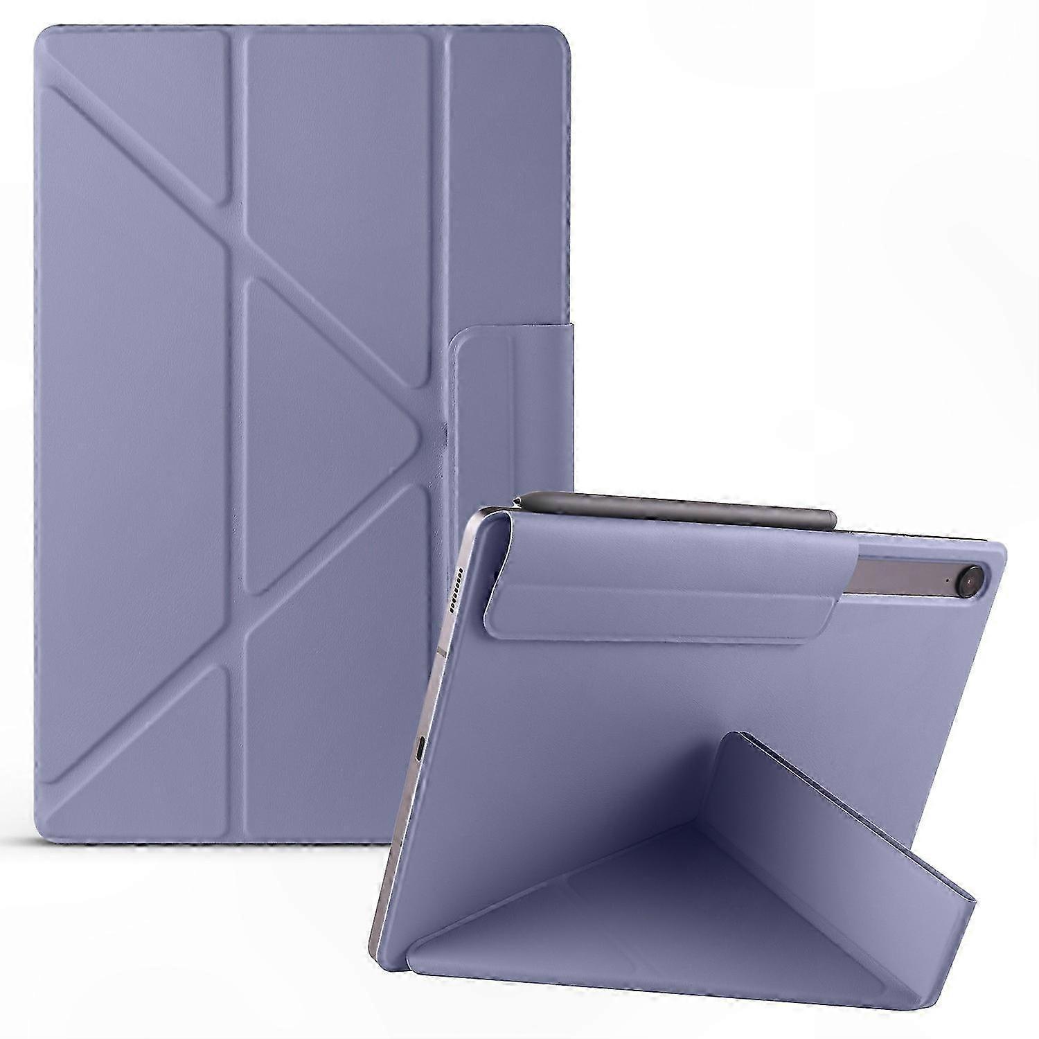 Magnetic PU Leather Origami Stand Case for 10-Inch Tablets - Compatible with Multiple Models