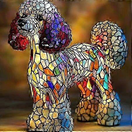 Cute Poodle Lamp for Home Office Decorative Lighting Solution