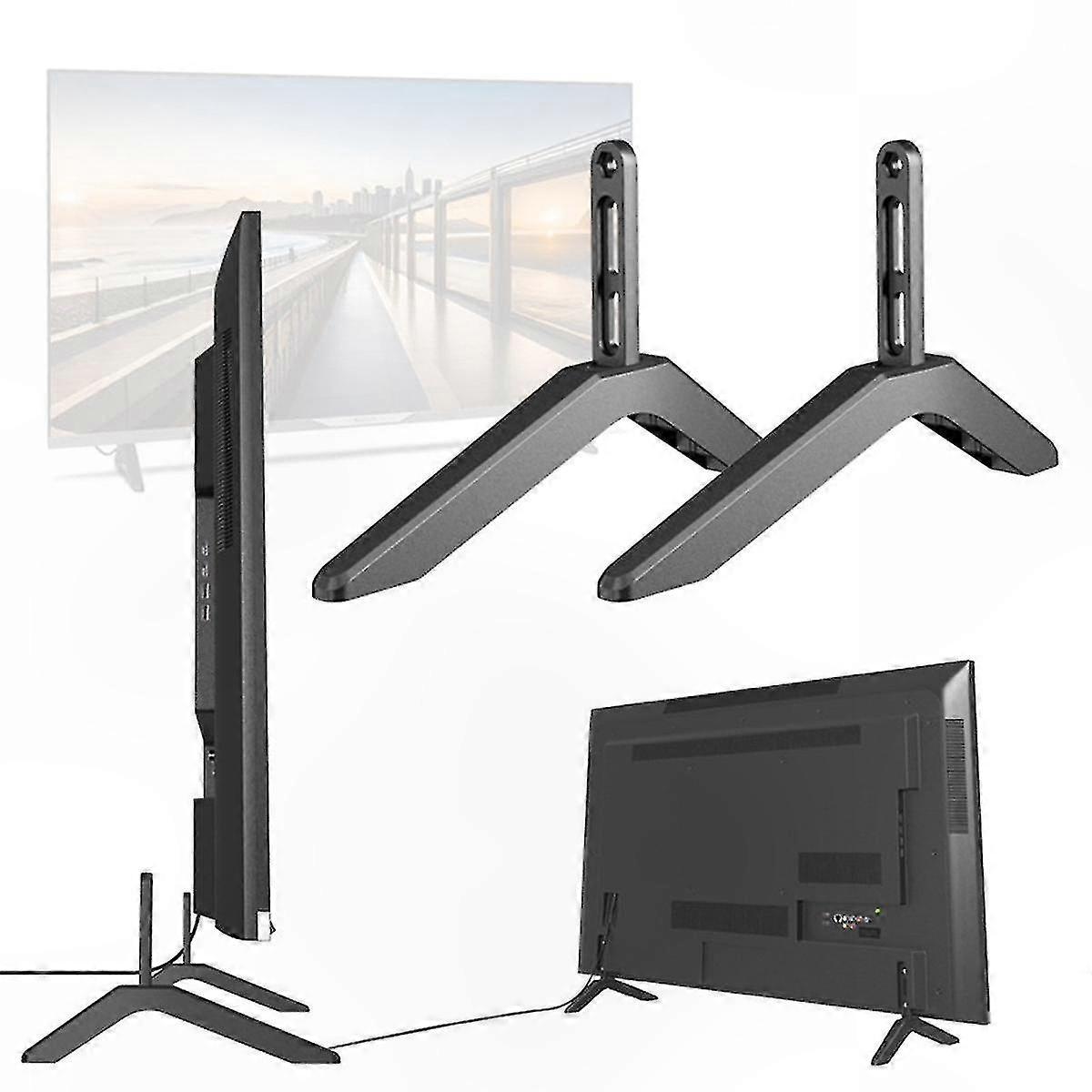 Universal TV Stand Base with Legs and Screws for LG-Compatible Televisions