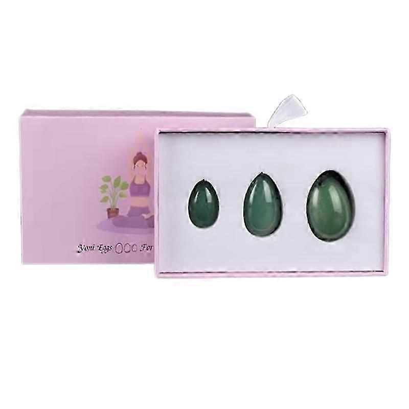 Yoni Eggs Jade Stone Egg To Train Pc Muscles For Women,Green Yt 3Pcs/Set