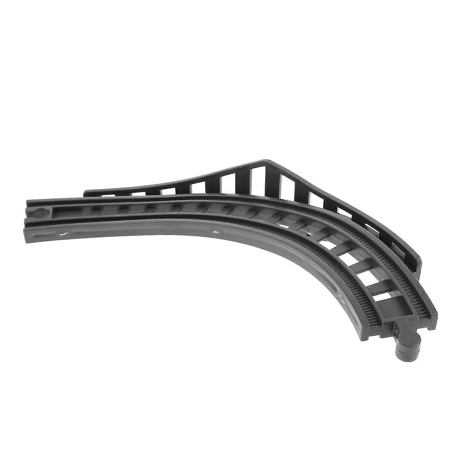 Plastic Train Track Bridge Support for Model Railroad Layout 2Pcs Grey