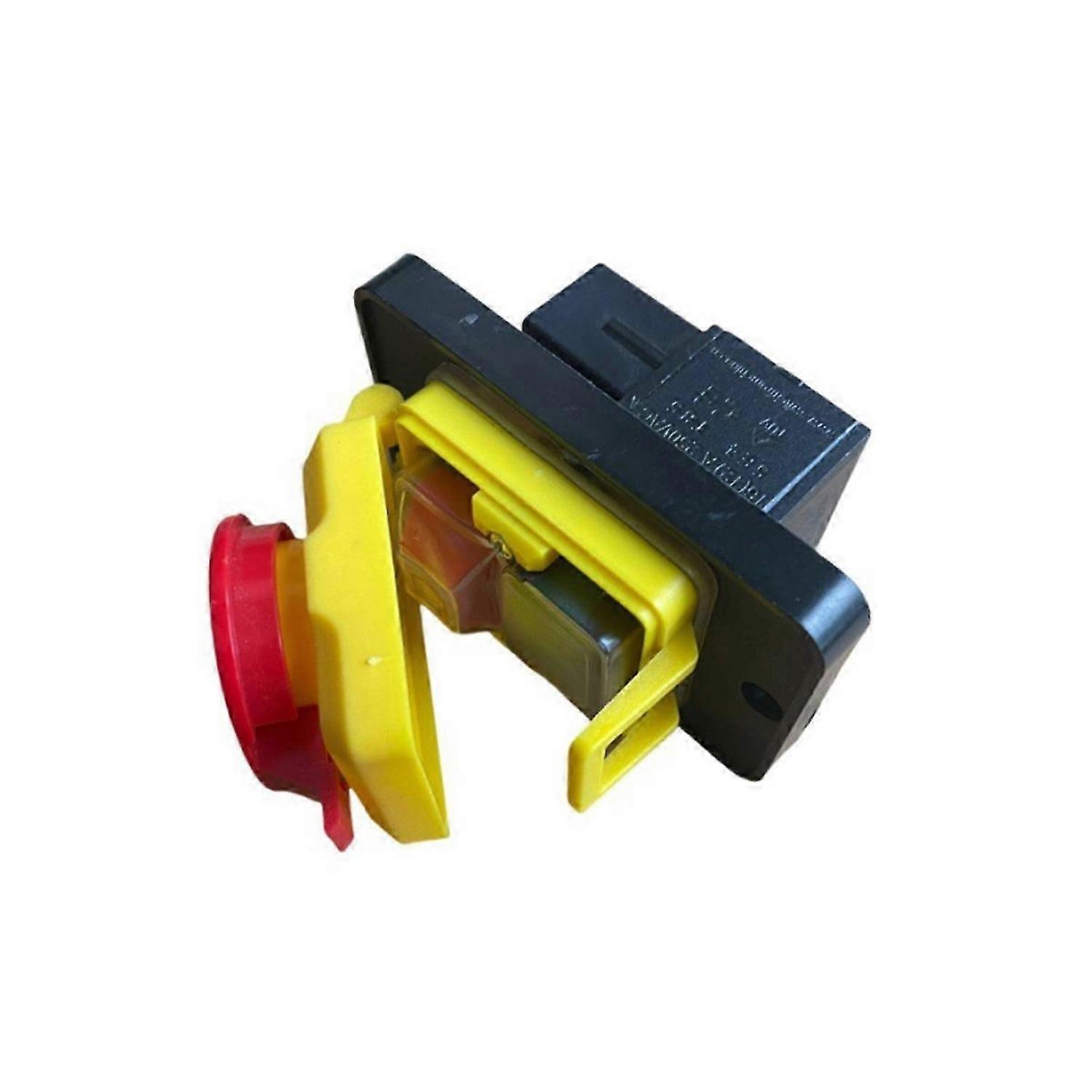 CK5 AC250V 4-Pin Start Stop No Volt Release Push Button Switch