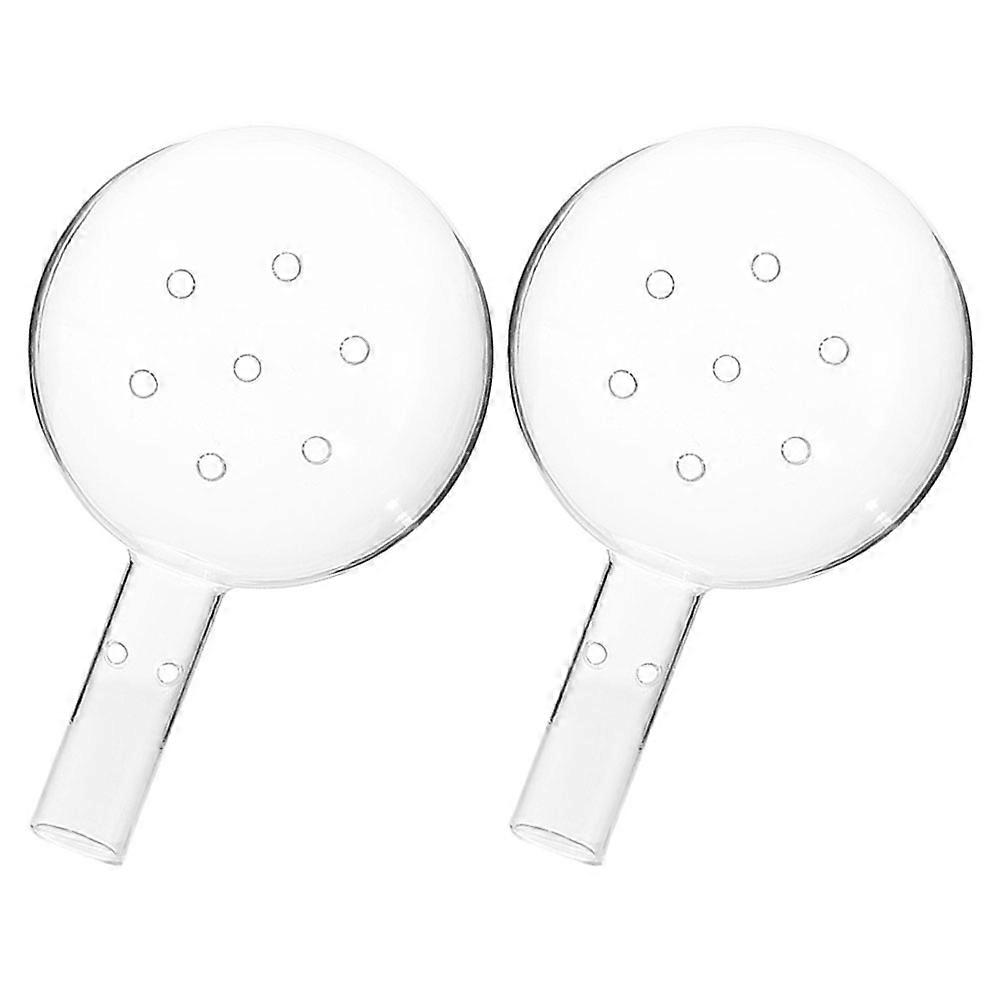 Diy Flower Sphere Flower Wrapping Ball Decoration Item Transparent Material Reusable 2Pcs